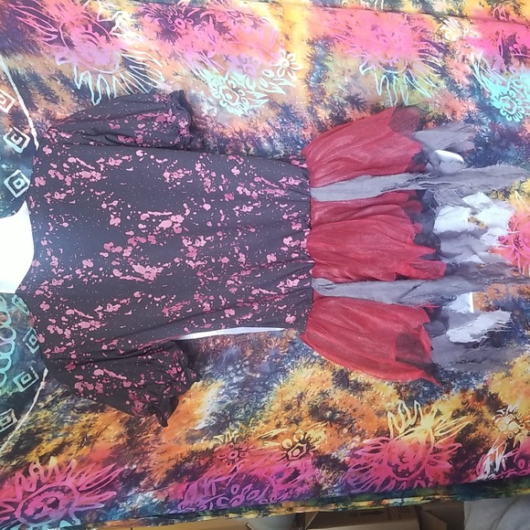 Spirit Halloween Adult Horror Clown Costume Sz S/M - Picture 8 of 9